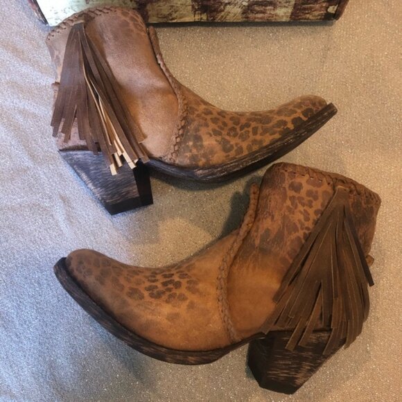 Old Gringo Shoes - Old Gringo -Leopard booties